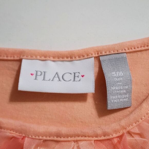 Girls Peach Roses Floral Formal Elegant Dress, Cardigan, & Headband Set Size 5/6 - Picture 11 of 16